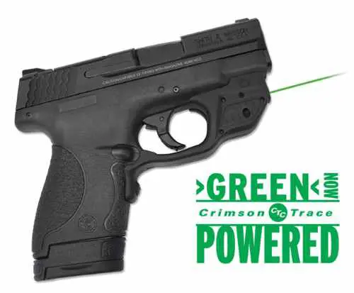 CRIMSON TRACE LASERGUARD S&W SHIELD GREEN
