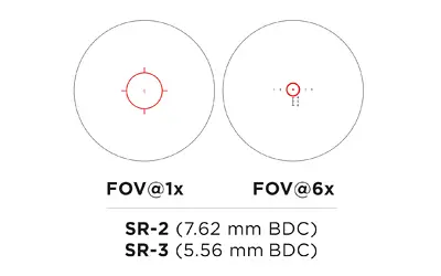 EOTECH VUDU 1-6X24MM SR3 5.56 BDC IR - Image 4