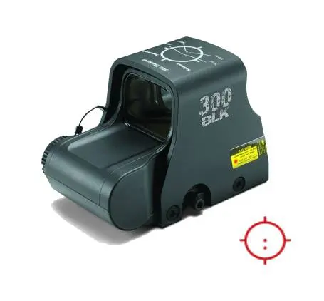 EO TECH XPS2 2-DOT RET 300BLK CR123