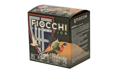 FIOCCHI 20GA #7.5 HV LD HUNT 25/250 - Image 3