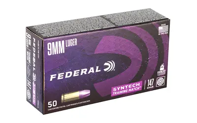 FED AE 9MM 147GR TRN MTCH TSJ 50/500 - Image 2