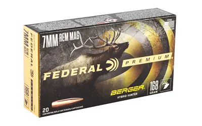 FED PRM 7MM MAG 168GR HYB HR 20/200 - Image 2