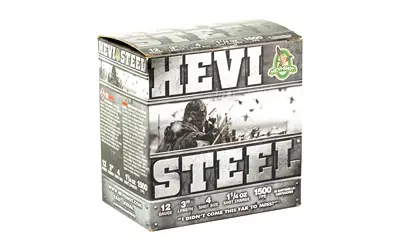HEVI STEEL 12GA 3" #4 25/250 - Image 2