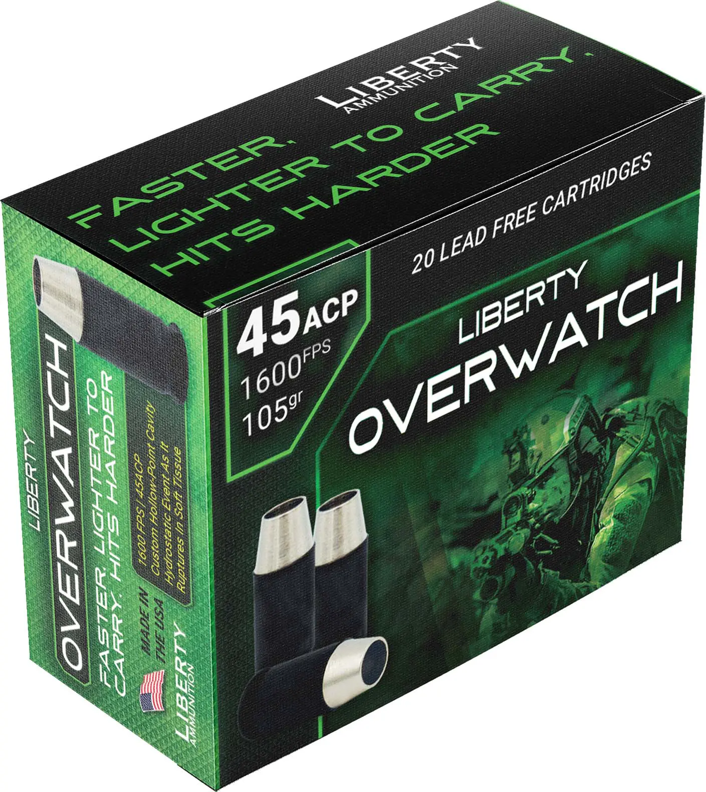 LIB 45AP 105GR OVERWTCH HP 20R