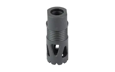 LBE FLASH HIDER TRI-PORTS 1/2X28 BLK - Image 2