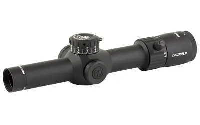 High-quality Leupold rifle scope with adjustable zoom and precision reticle.