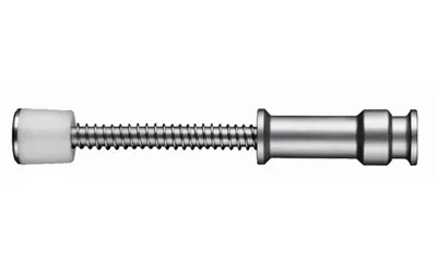 Gun cleaning rod for firearm maintenance.