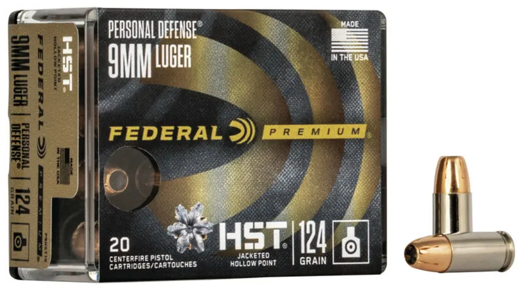 FDR 9MM 124GR HST JHP 20RD