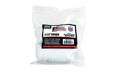 PRO-SHOT PATCH .45-.58CAL 2 1/2" 250