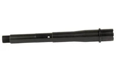 Suppressor for firearms, black finish, lightweight design.