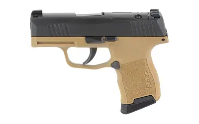 SIG P365 9MM 3.1" 10RD OR BLK/COY