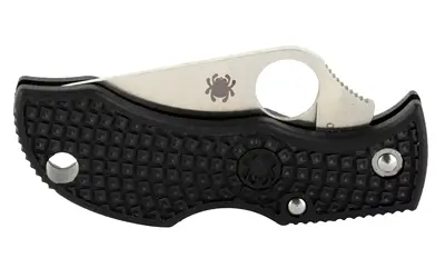 SPYDERCO MANBUG BLACK FRN PLAIN - Image 3