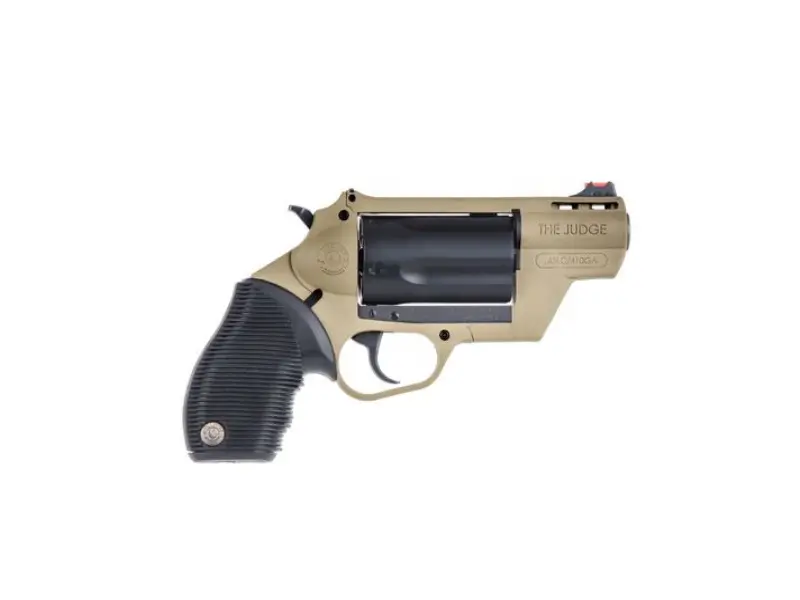 TAURUS PUB DEF POLY 410/45 FDE/BLK 2"