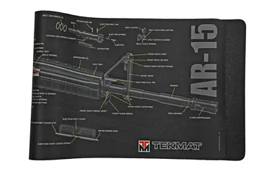 TEKMAT CUTAWAY RIFLE MAT AR15 BLK