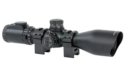UTG 3-12X44 SWAT CMPCT MDOT W/RINGS - Image 2