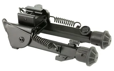 UTG SPR DTY BIPOD W/QD LVR MNT 6"-8" - Image 2