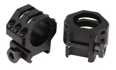WEAVER TACT RING 6 HOLE HI 1" MATTE