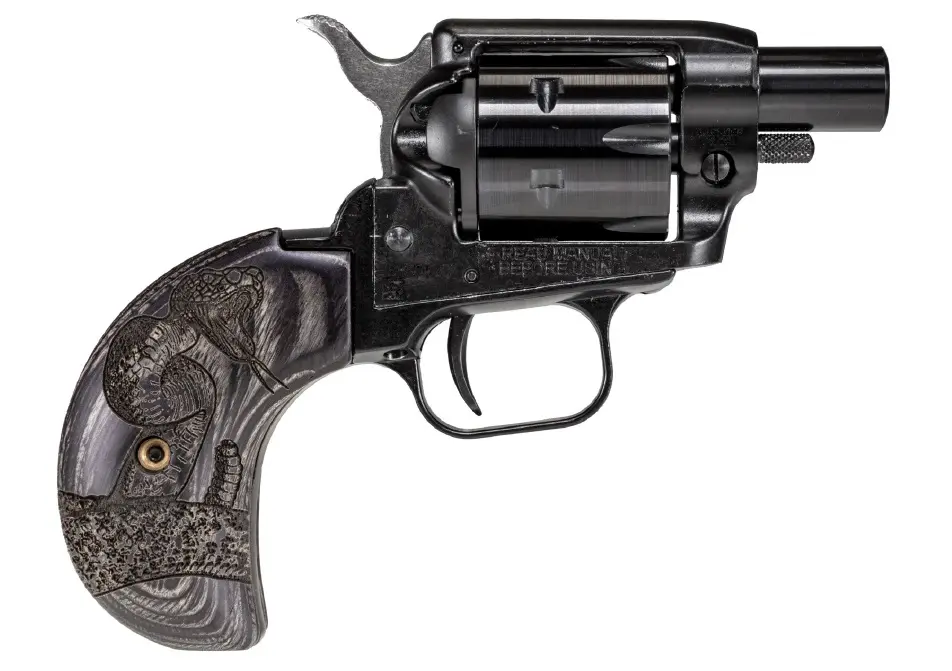 HERITAGE MANUFACTURING BARKEEP BOOT 22LR BK/SNAKE 1"#