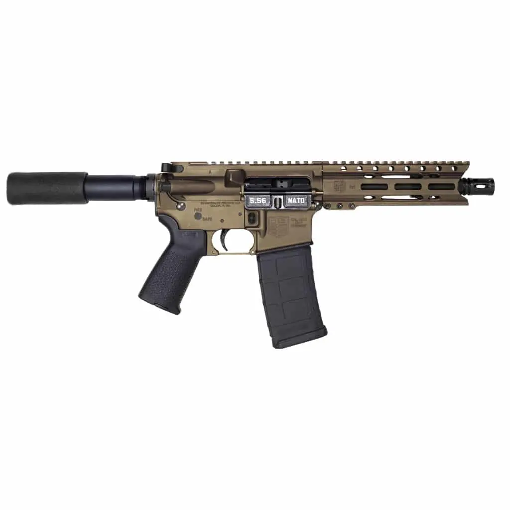 M4 carbine rifle with suppressor, tactical firearm for military and law enforcement.