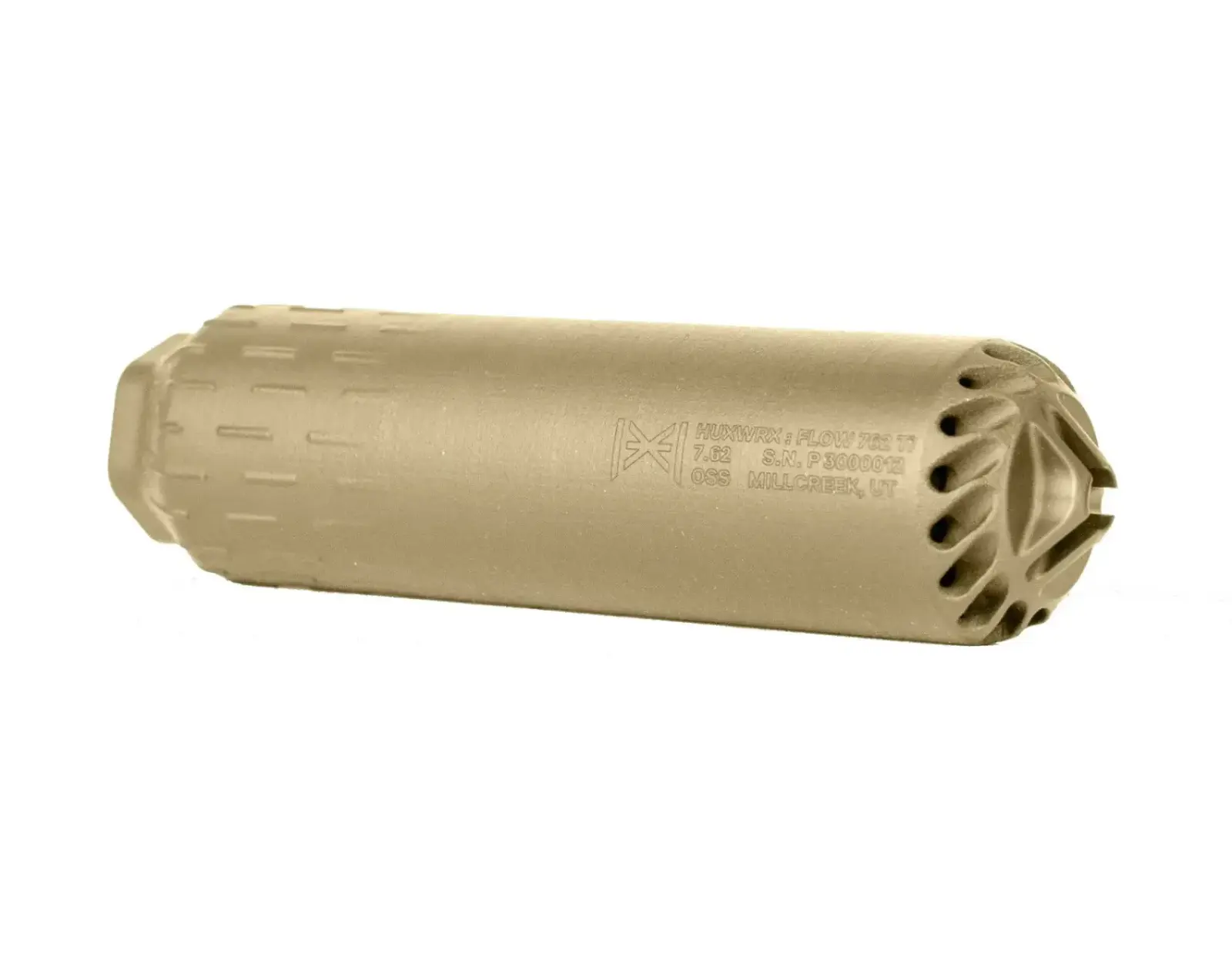 HUXWRX FLOW 762 TI SILENCER MB FDE