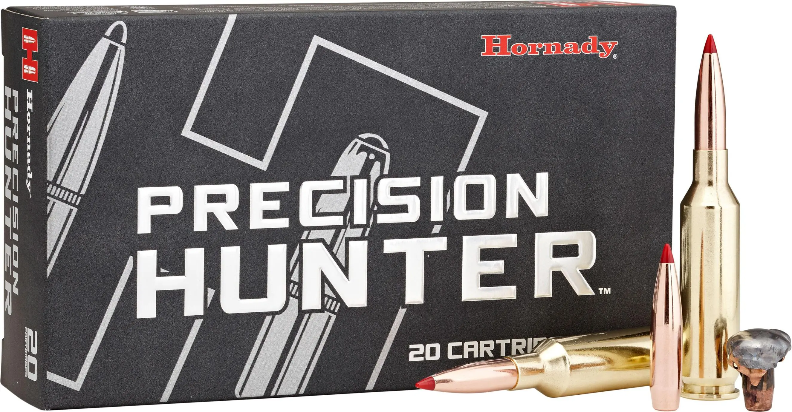 HORNADY PRECISION HUNTER 7MM WSM 162G ELD X 20RD BX 200RD CASE