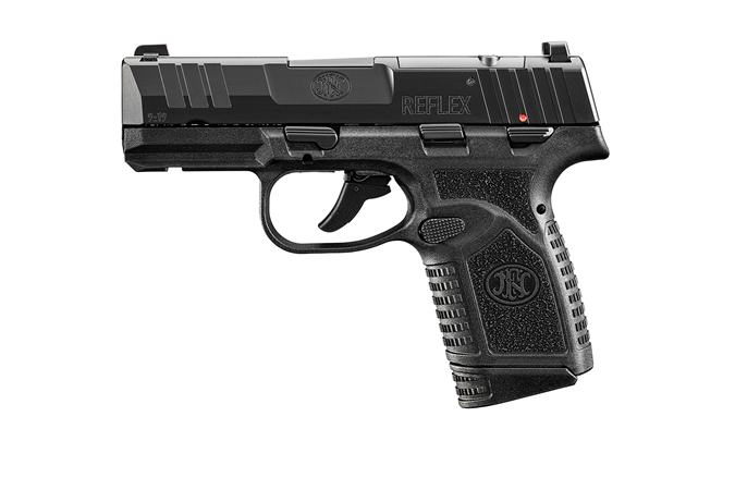 FN REFLEX MRD MS BLACK 9MM PSTL 3.3" 2-10RD