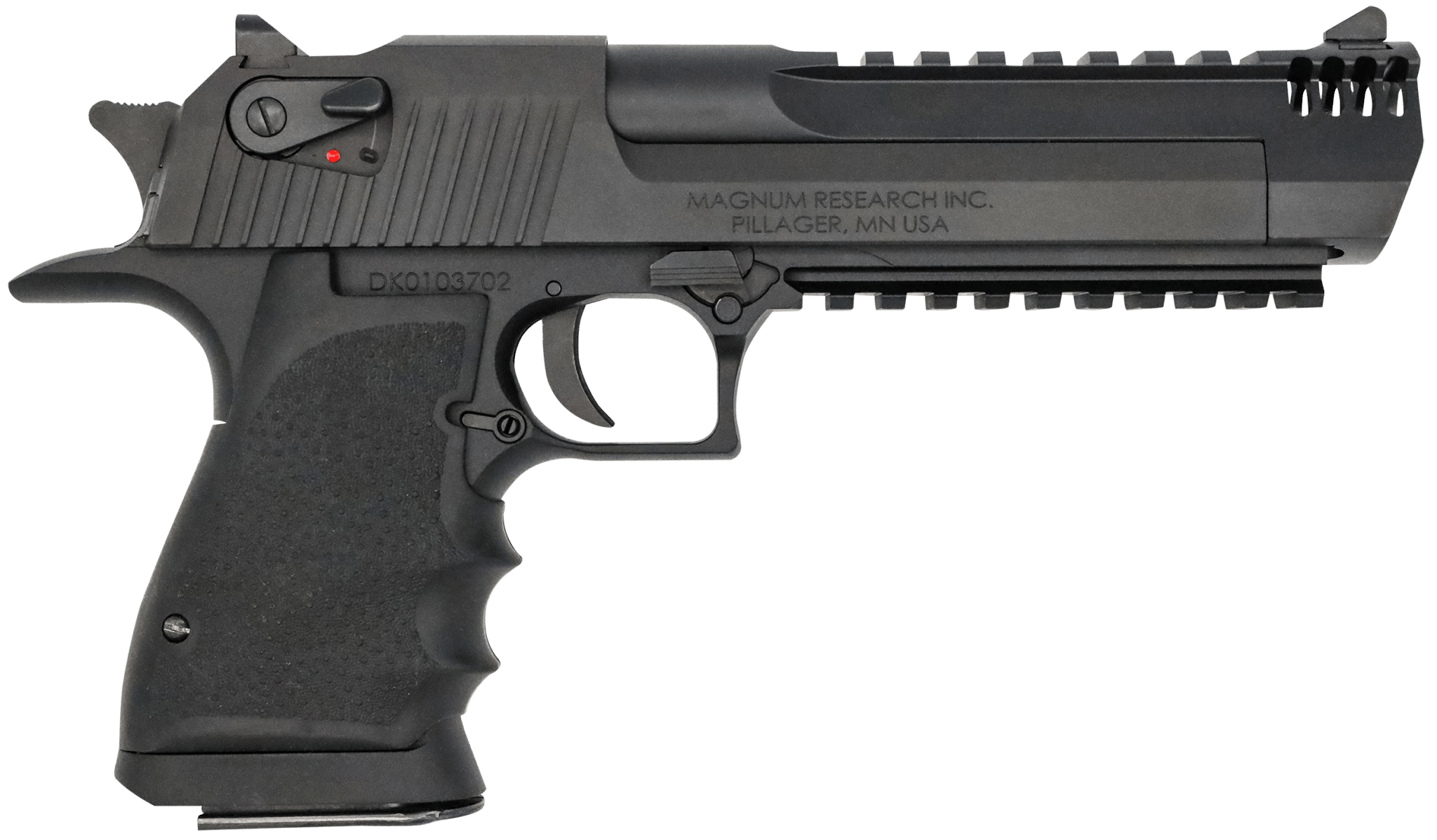 MAGN RSRCH DE 429 MARK XIX 6"BLK ALUM FRM & BLK SLD