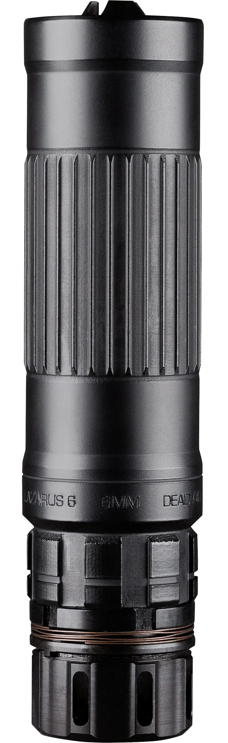 DEAD AIR ARMAMENT LAZARUS6 KM 5.56/6MM SLNCR BLK