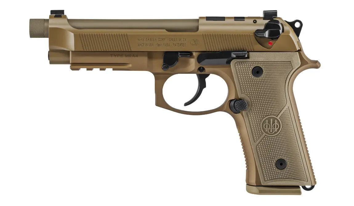 BERETTA M9A4 GR 9MM FDE 5" 15+1 TB