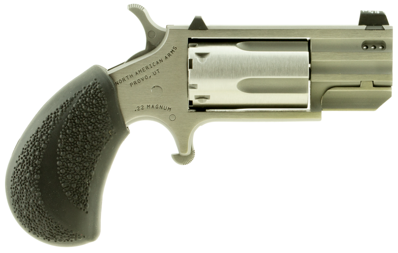 NORTH AMERICAN ARMS PUG 22MAG REV 1" SS PORTED