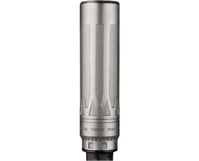 DEAD AIR ARMAMENT NOMAD-TI XC 7.62MM XENO SILVER