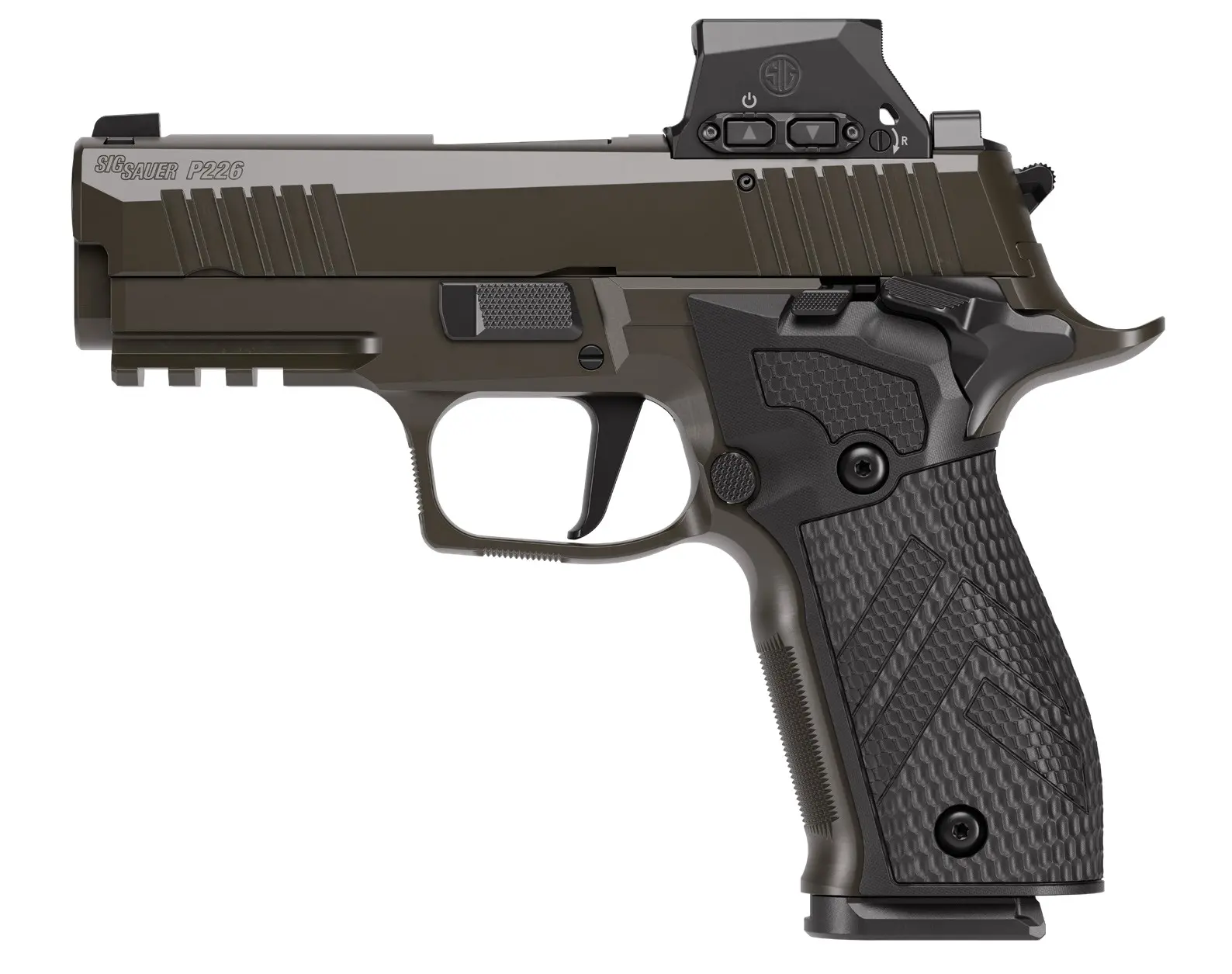 High-quality tactical handgun with a sleek design and advanced features. Perfect for personal protec.