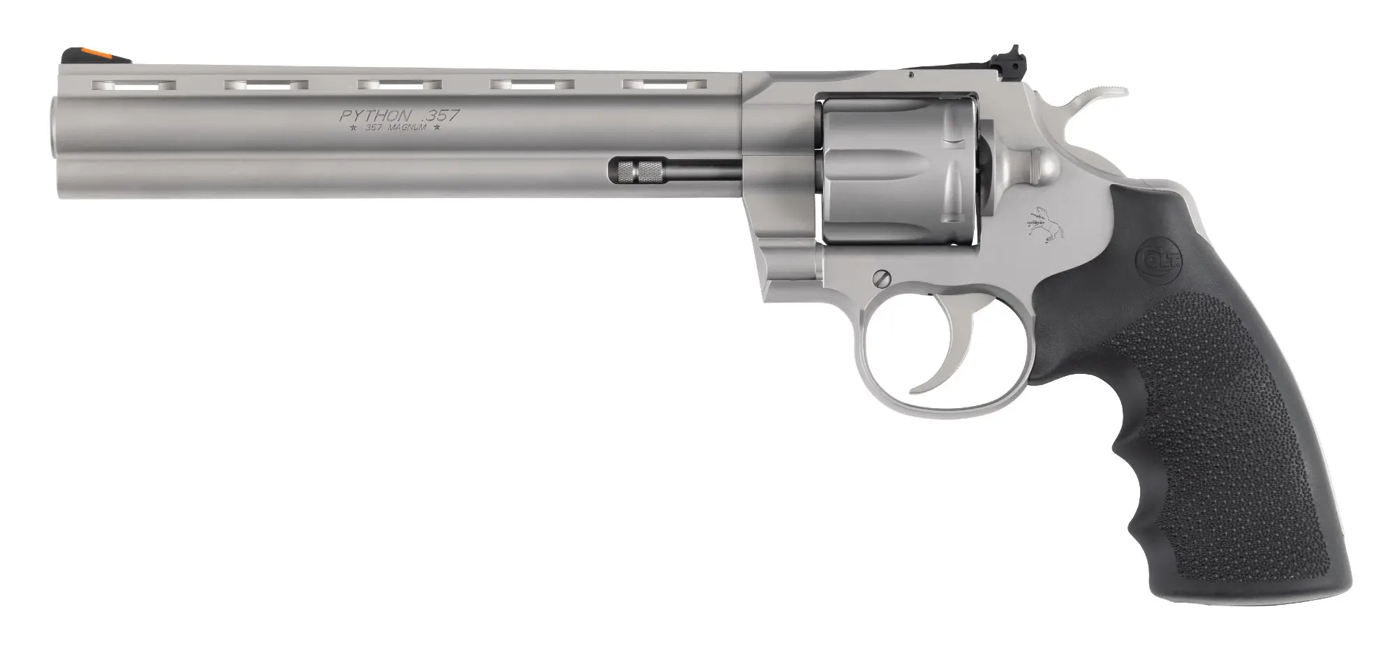COLT PYTHON 357MAG SS 8" 6RD HOGUE#