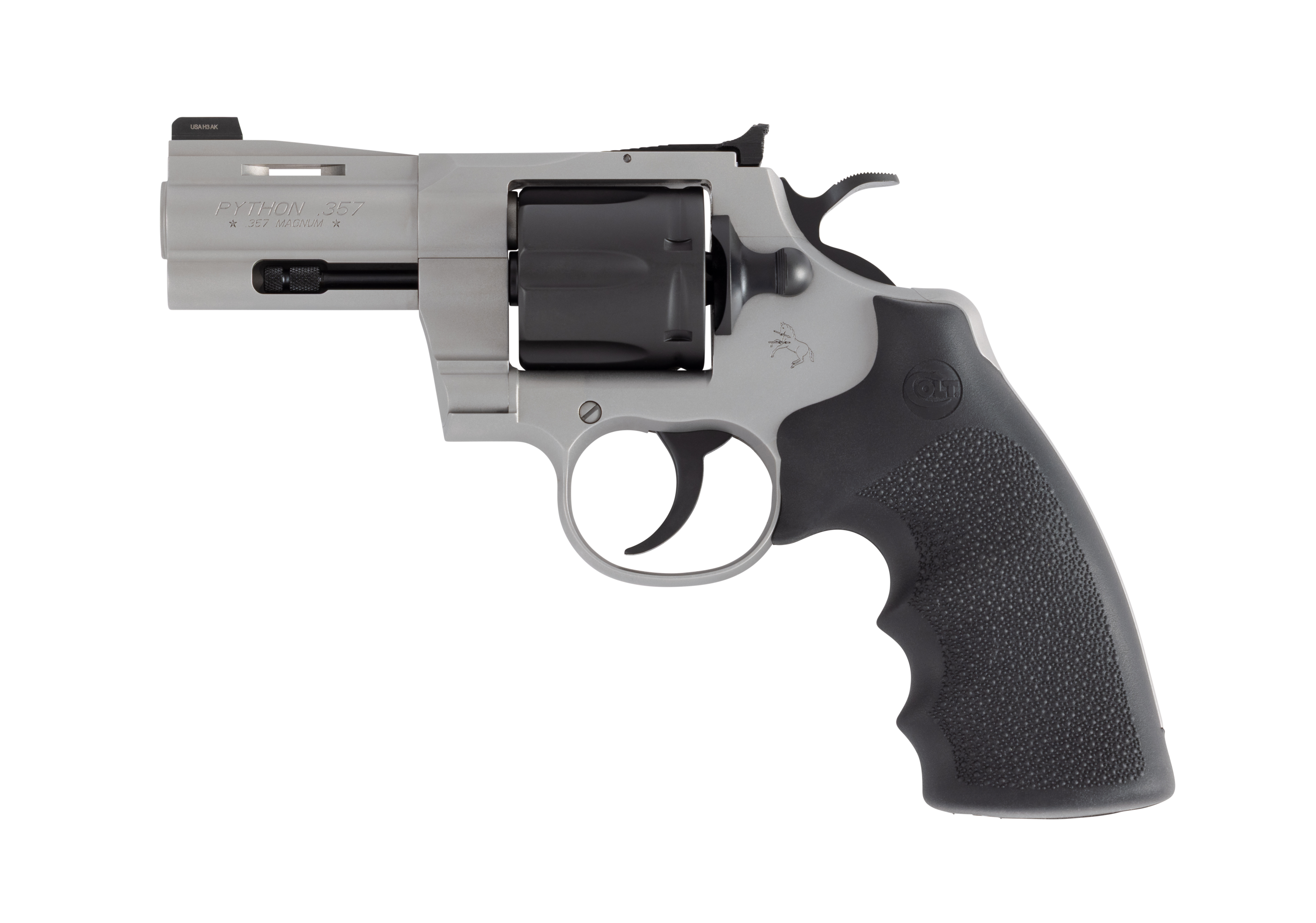 COLT PYTHON 357MAG TT 3" 6RD HOGUE
