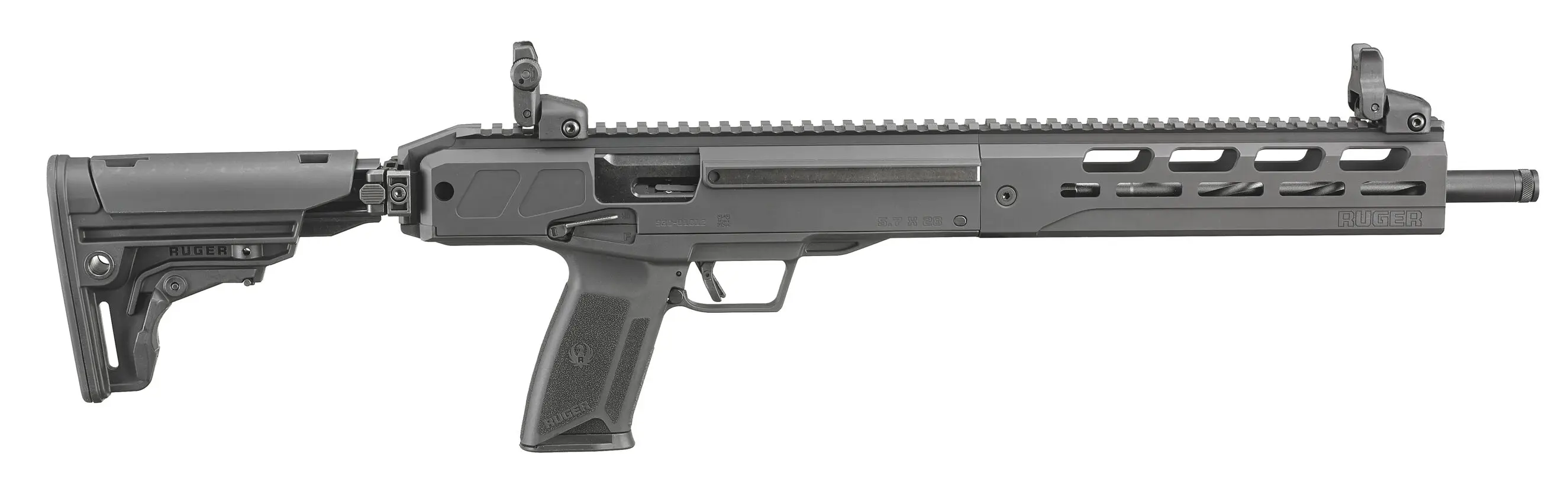 RUGER LC CARB 5.7X28 16" MLOK 20+1 #