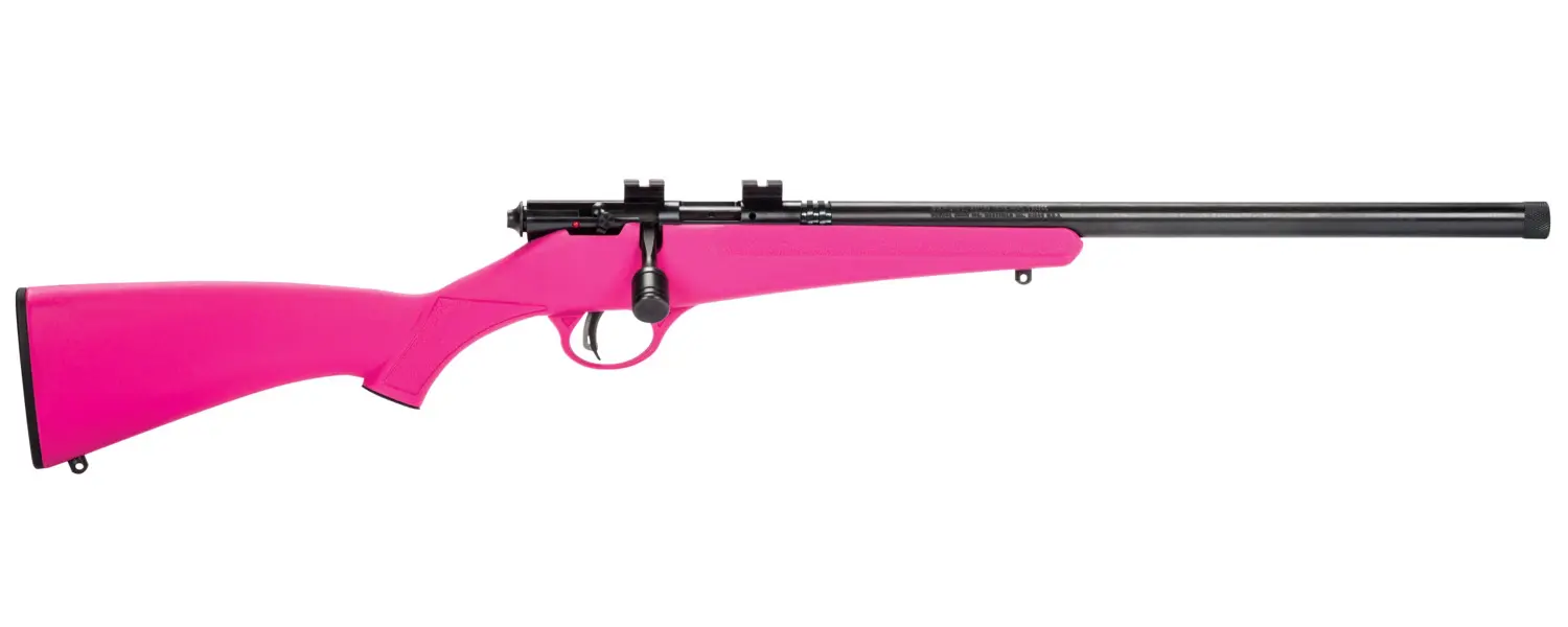 SAVAGE ARMS RASCAL 22LR CPT HEAVY BBL PINK