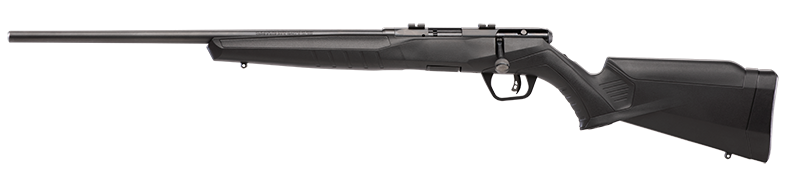 SAVAGE ARMS B17 17HMR BL/SYN 21" LEFT HAND