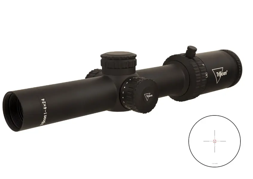 TRIJICON CREDO 1-4X24 BLK 30MM BDC RED