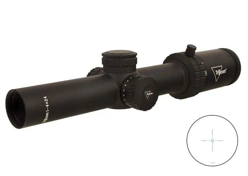 TRIJICON CREDO 1-4X24 BLK 30MM BDC GRN