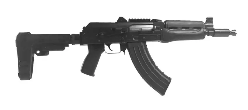 ZASTAVA ARMS USA ZPAP92 PIST 7.62X39 SB3 RAIL