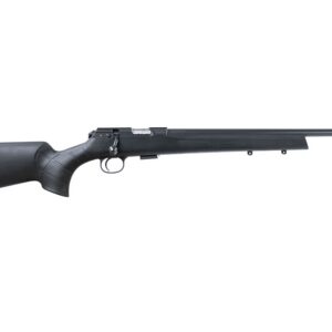 CZ 457 SR 22MAG BL/SYN THREADED