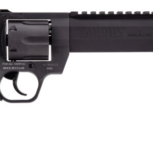 Taurus 2-440081RH Raging Hunter  44 Rem Mag 6rd 8.37" Black Stainless Steel Barrel Matte Black Oxide Steel Frame & Cylinder Black Rubber with Integrated Red Cushion Insert Grip