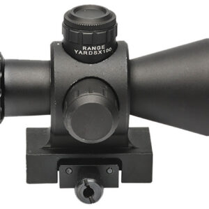 Firefield FF13064 Barrage  Matte Black 2.5-10x40mm Illuminated Red/Green Mil-Dot Reticle