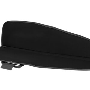 NcStar CV290746 VISM Rifle Case Black PVC Nylon w/ ID Holder Foam Padding Double Zippers & Mag Pouches