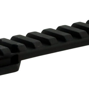 Talley POO252735 Browning X-Bolt Picatinny Rail  Black Anodized Short Action 0 MOA