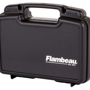 Flambeau 6445SC Safe Shot Pistol Pack Case Black Polymer Holds Handgun