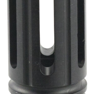 TacFire MZ10053BN 6 Prong Flash Hider Black Nitride Steel with 5/8"-24 tpi Threads, 2.22" OAL & 0.87" Diameter for 308 Win AR-10