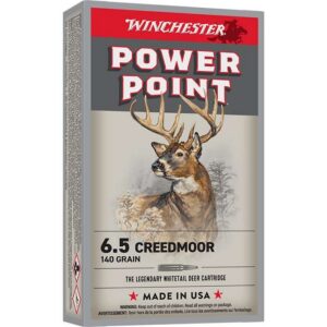 WINCHESTER SUPER X POWER POINT 6.5 CREEDMOOR 140 20 RD/BX 10 BX/CS