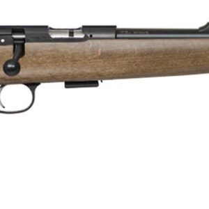 CZ-USA 02335 CZ 457 Scout Youth 22 LR 1rd 16" Black Nitride Steel Threaded Barrel Black Nitride Steel Receiver Beechwood Fixed American Style Stock Right Hand