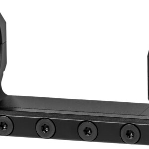 Warne 7844M Precision Mount Scope Mount/Ring Combo Black Anodized 35mm 0 MOA